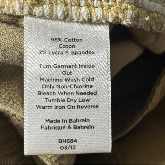 Talbots Curvy Tan Corduroy Pants Size 22 - Picture 11 of 12